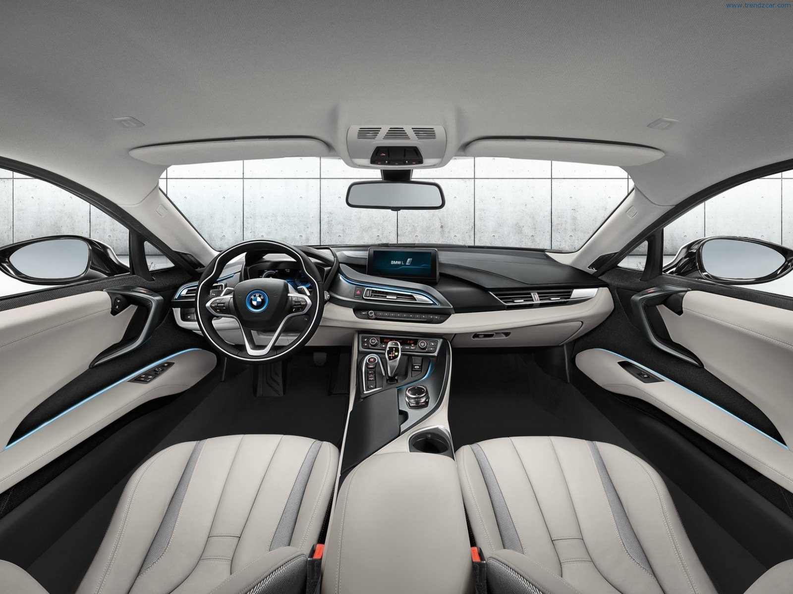 BMW i8 interior