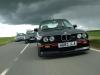 From the left:BMW E46, E36, M3 E30