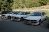 BMW Alpina lineup:From the left:B3 E30, B5 E28, B6 E24
