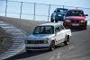 From the front:BMW 2002tii, BMW 1M, BMW M2