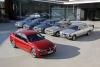 BMW 3 series lineupFrom the distant left:E90, E46, E36, E30, E21Front: BMW F30