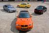 BMW M3, from the left:E46, E36, E90, E30