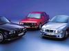 From the left:BMW M5 E34, E28, E39