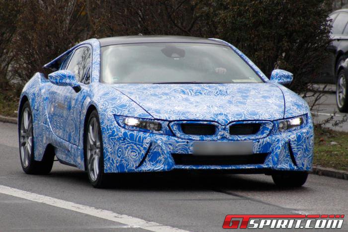 2014 BMW i8 spyshots
