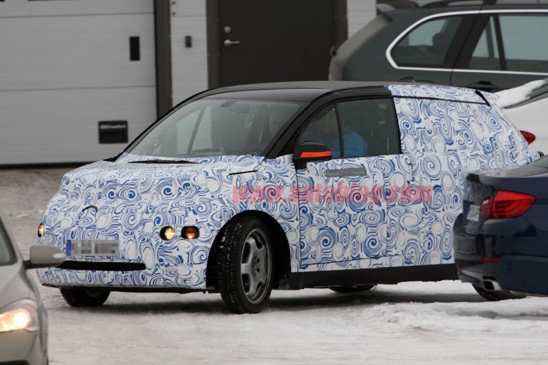 BMW i3 spy photos