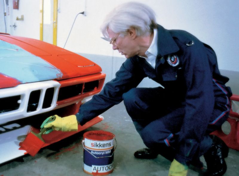 1979 BMW M1 painted by Andy Warhol