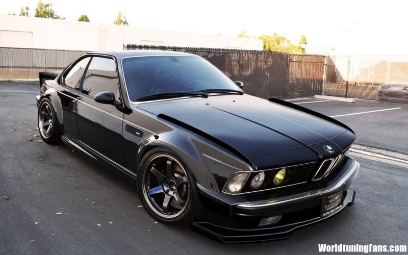 Cool tuned BMW M6 E24