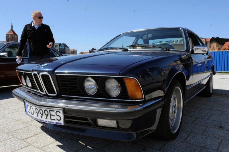 BMW 635CSi, Youngtimer Season Opener, Gdansk, Poland